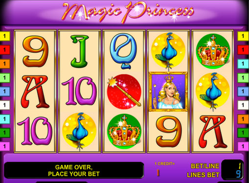 Magic Princess play the pokies online for money