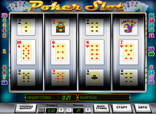 Poker slot play the pokies online for money