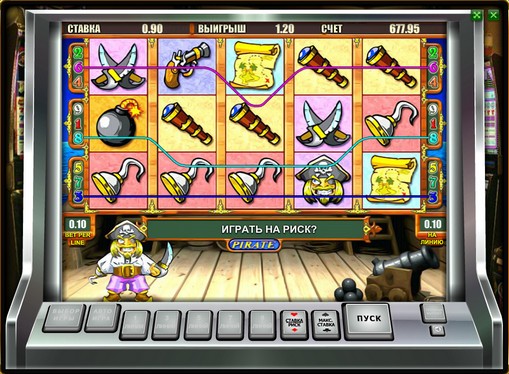 The appearance of pokies Pirate