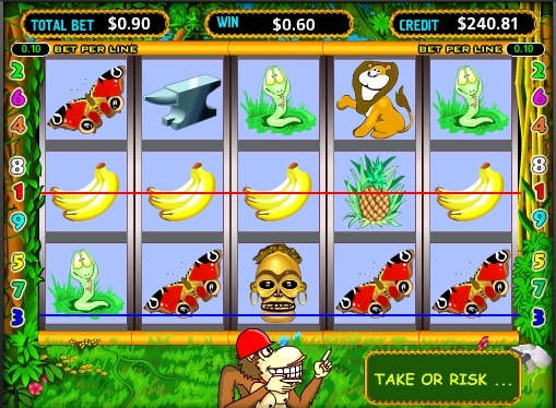 Crazy Monkey Play the pokies online